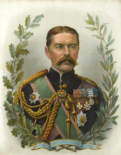 Lord Kitchener van Khartoum, de wreker van Gordon door English School